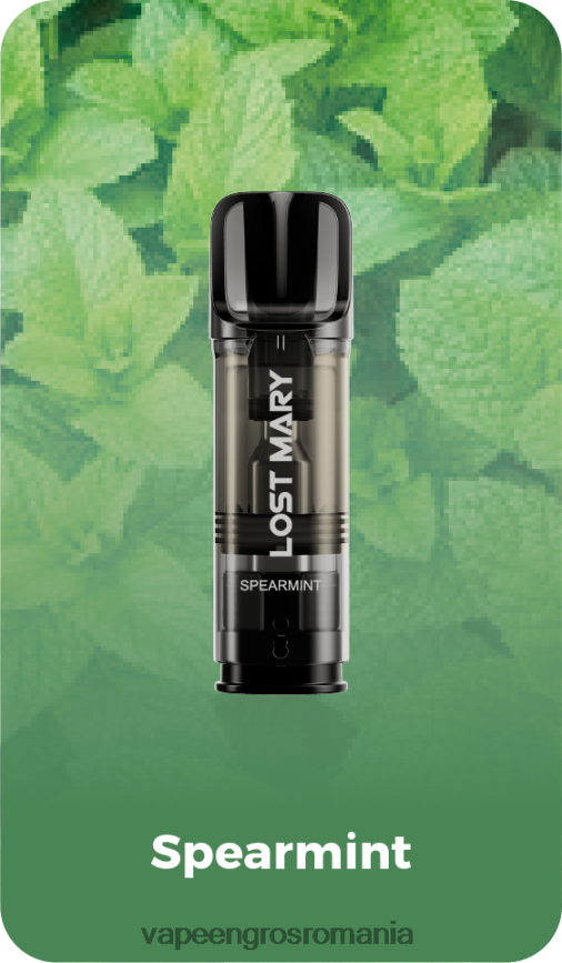 Vape Reincarcabil mentă N48BL429 LOST MARY Tappo păstăi de schimb pre-umplute