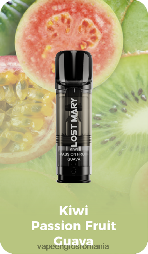Țigară Electronică Preț kiwi guava fructul pasiunii N48BL424 LOST MARY Tappo păstăi de schimb pre-umplute