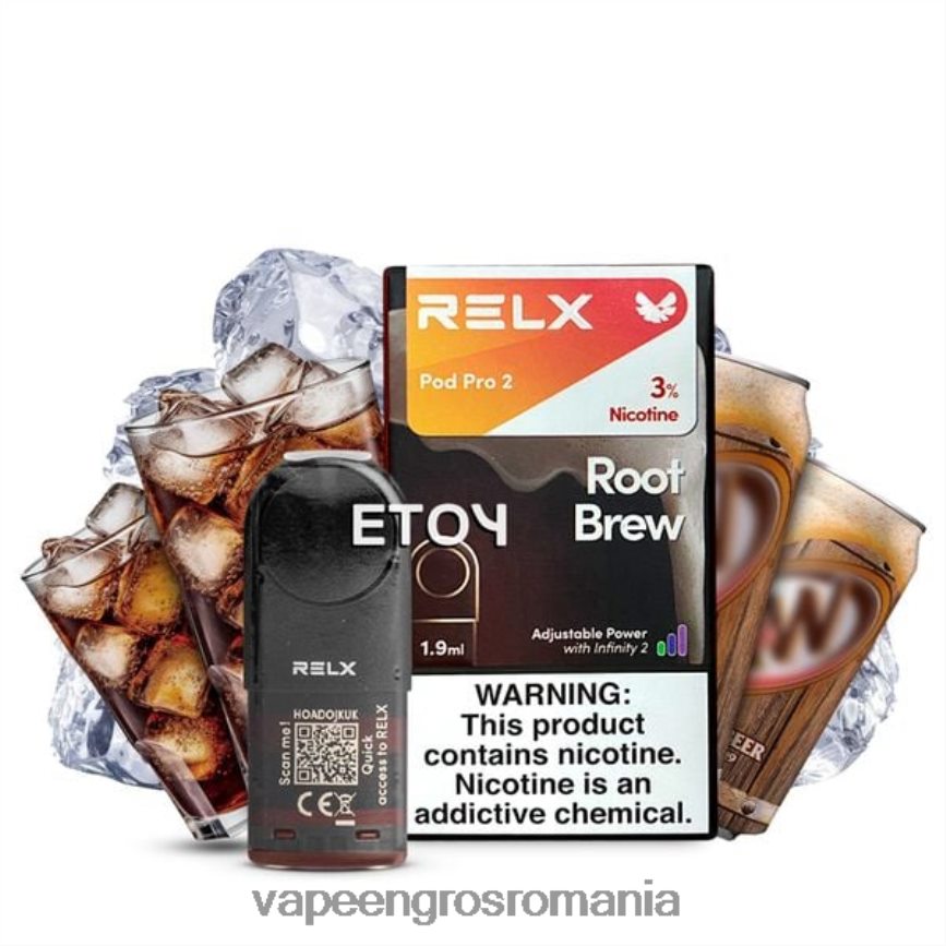 Țigară Electronică Cu Lichid rădăcină de bere N48BL256 RELX Pod Pro 2