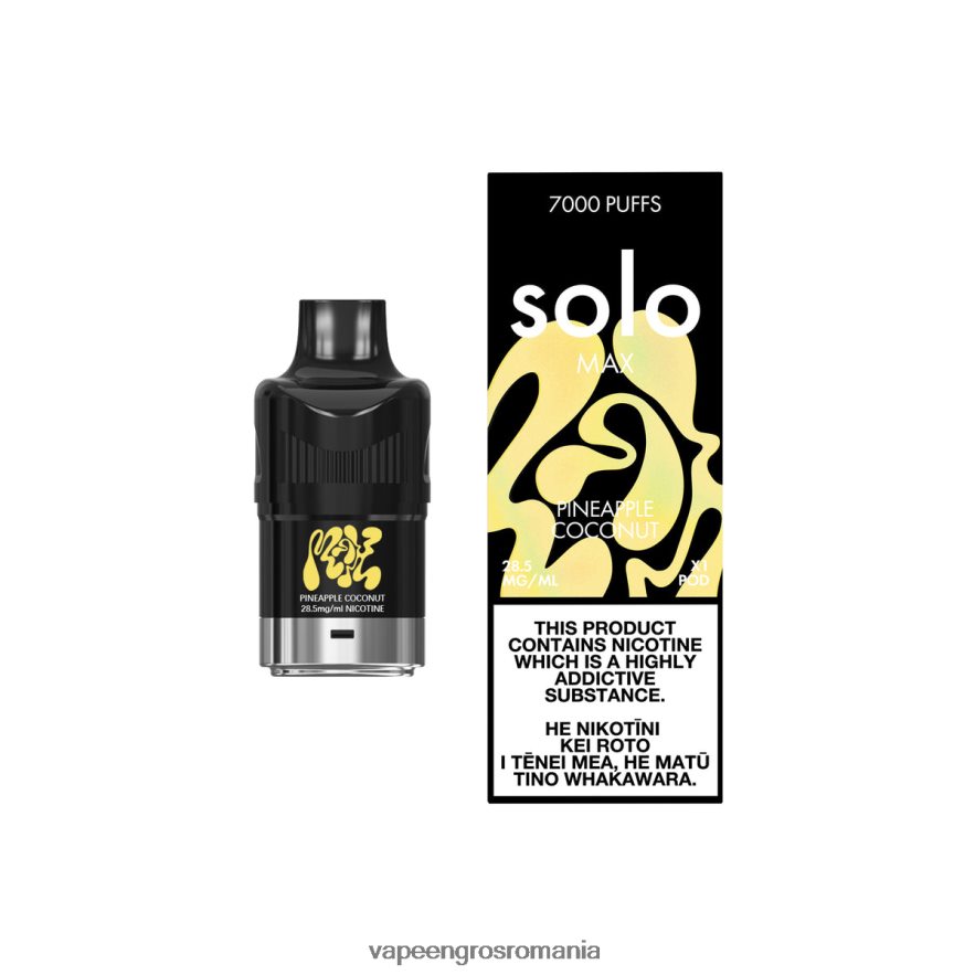 Vape Angro 2T22TP75 - Solo MAX păstaie nucă de cocos de ananas