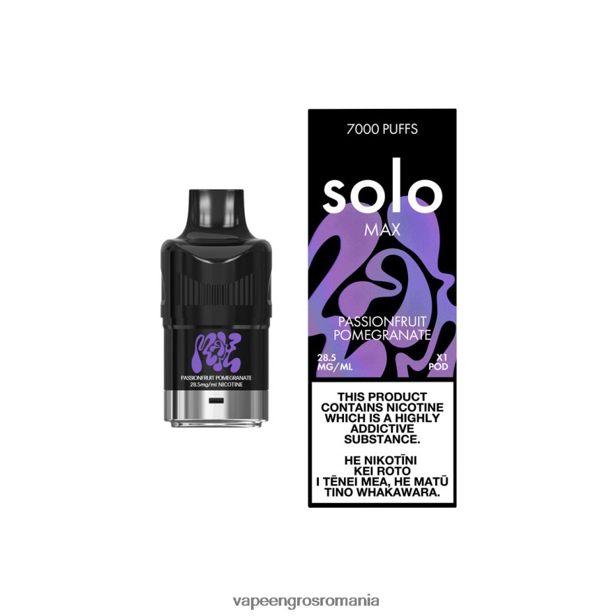 Vape En-Gros Romania 2T22TP89 - Solo MAX păstaie rodie fructul pasiunii