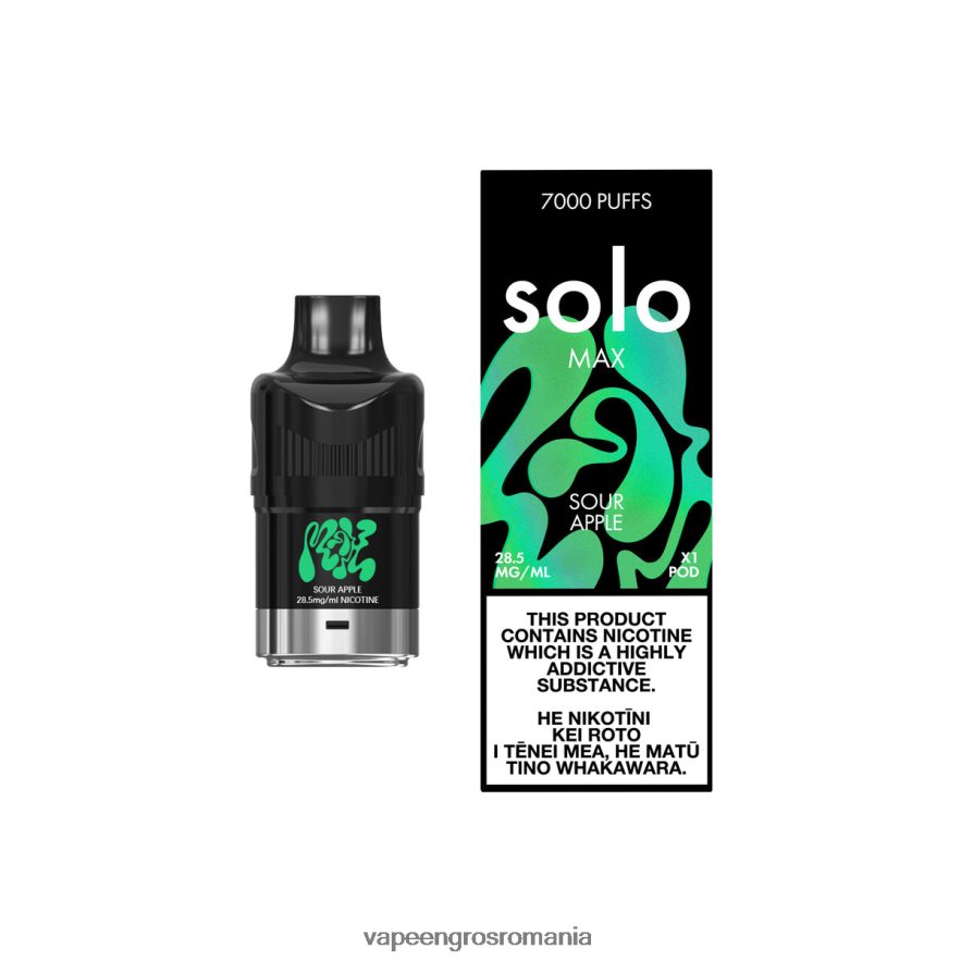 Vape Romania Shop 2T22TP80 - Solo MAX păstaie măr acru