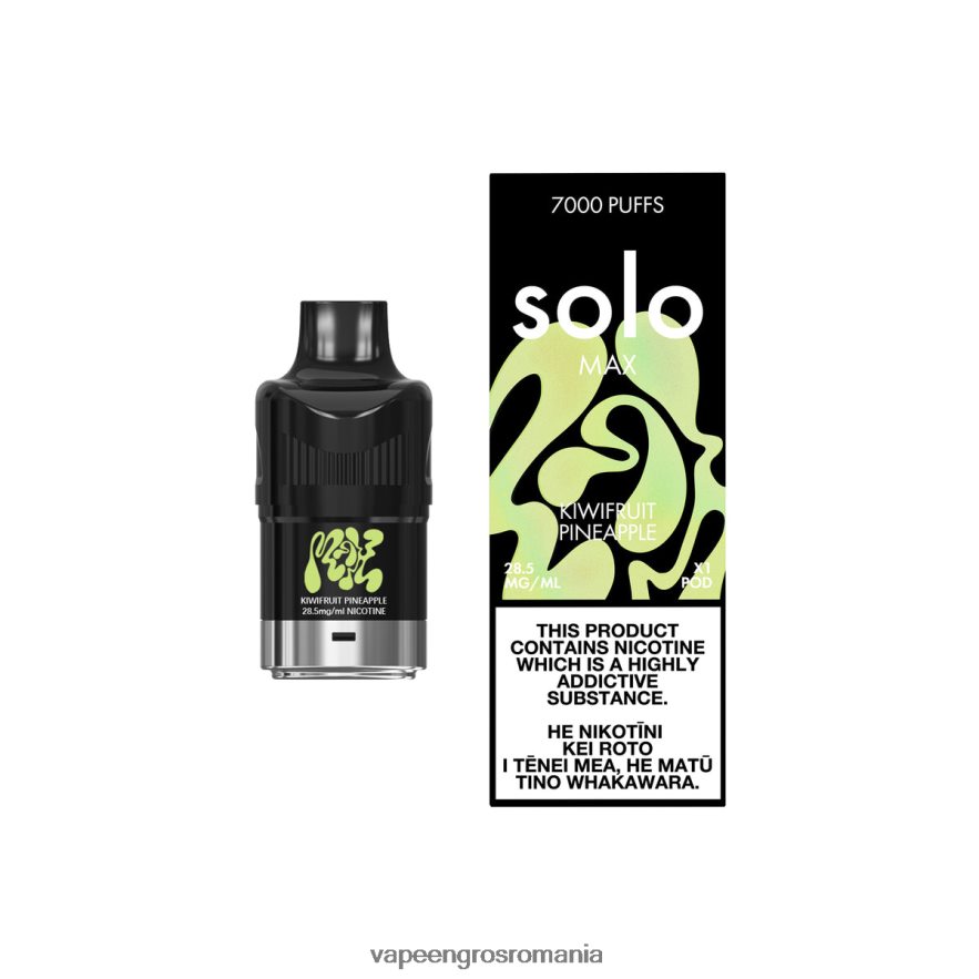 Țigară Electronică Cu Încărcător 2T22TP87 - Solo MAX păstaie ananas din kiwi