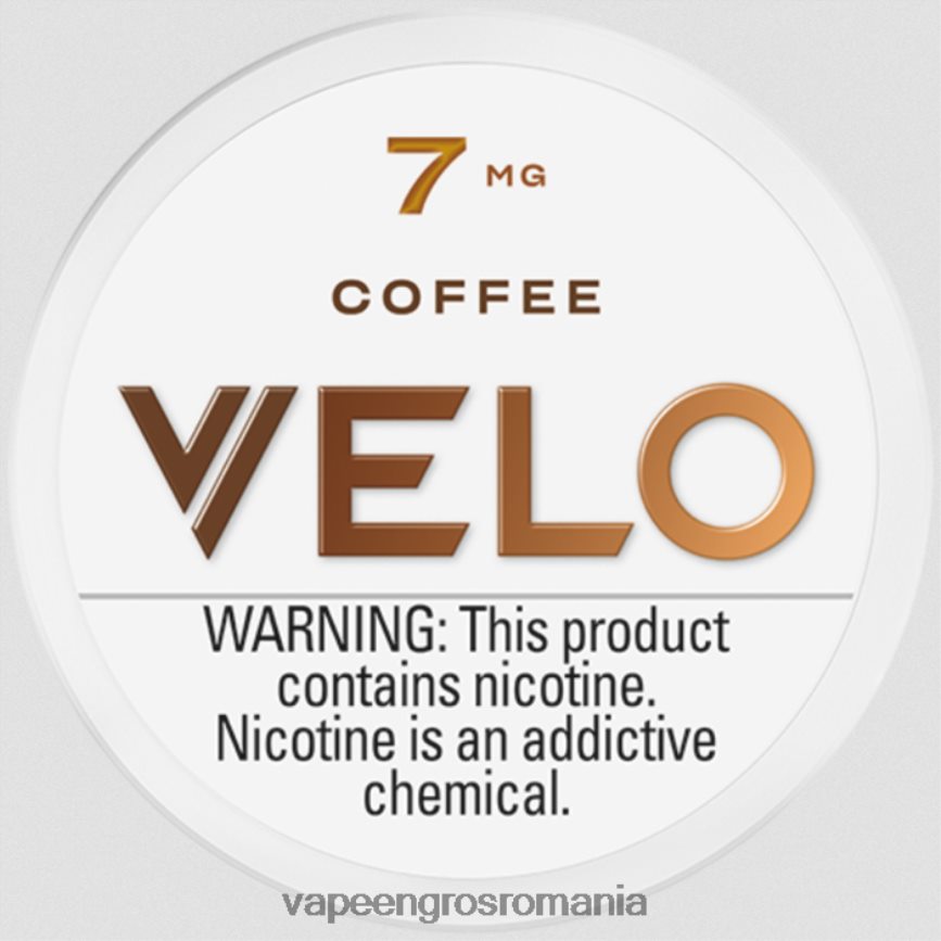Vape En-Gros Romania cafea N48BL51 VELO pungă cu nicotină 7 mg