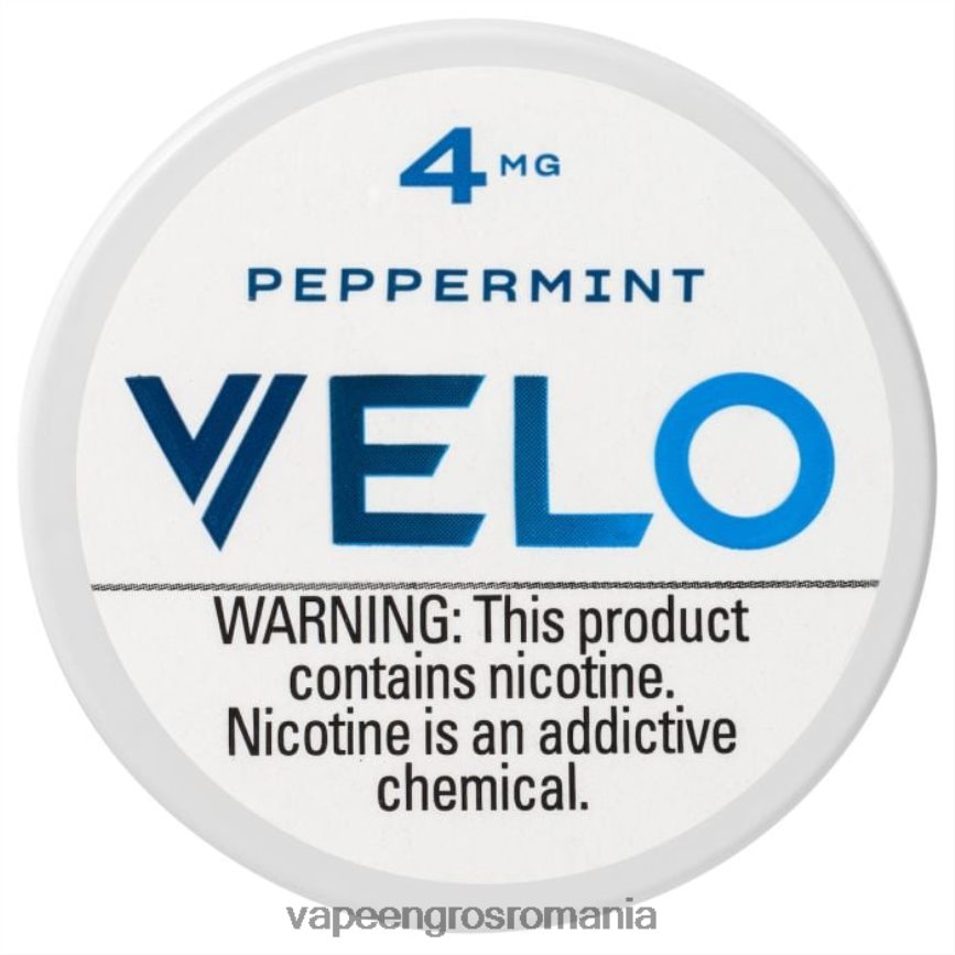 Vape En-Gros Romania mentă N48BL41 VELO pungă cu nicotină 4 mg
