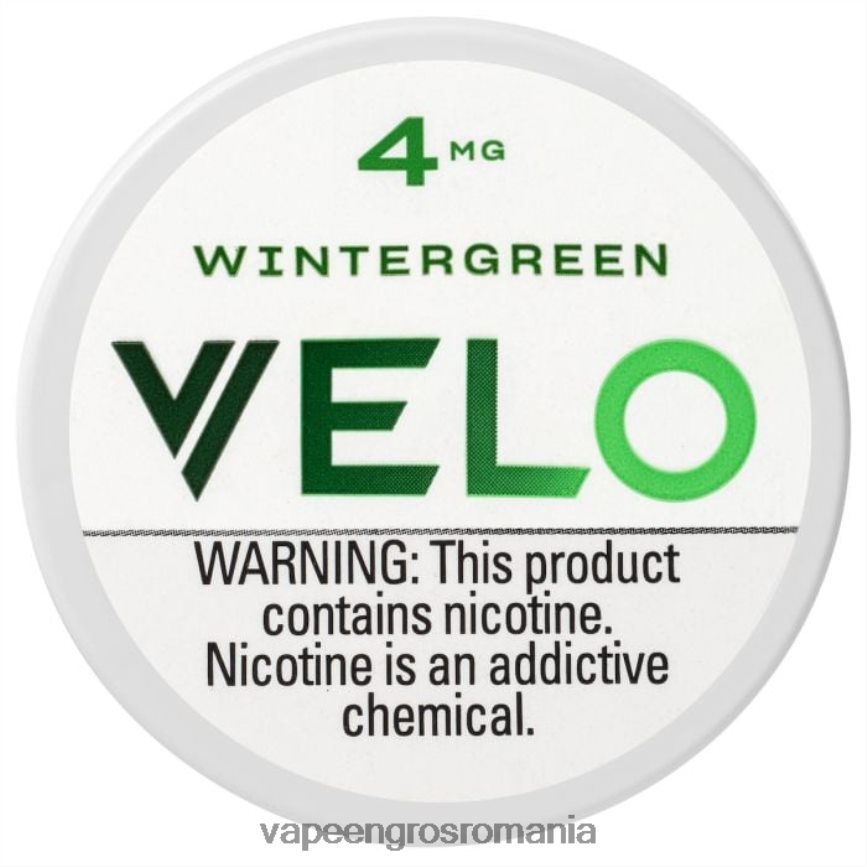 Vape Reincarcabil mentă N48BL39 VELO pungă cu nicotină 4 mg