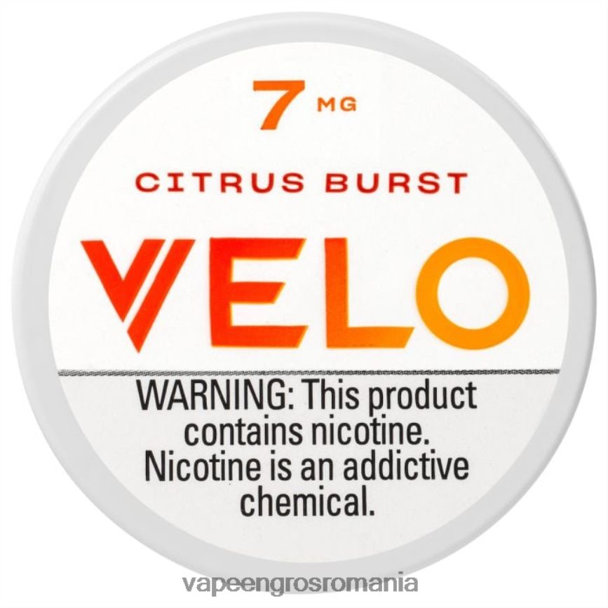 Țigară Electronică Preț izbucnirea citricelor N48BL44 VELO pungă cu nicotină 7 mg
