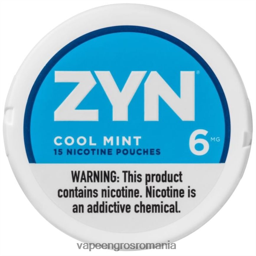Țigară Electronică Cu Lichid menta rece N48BL16 ZYN pungă cu nicotină 6 mg