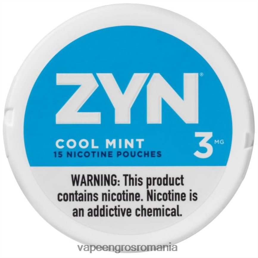 Țigară Electronică Cu Lichid menta rece N48BL26 ZYN pungă cu nicotină 3 mg