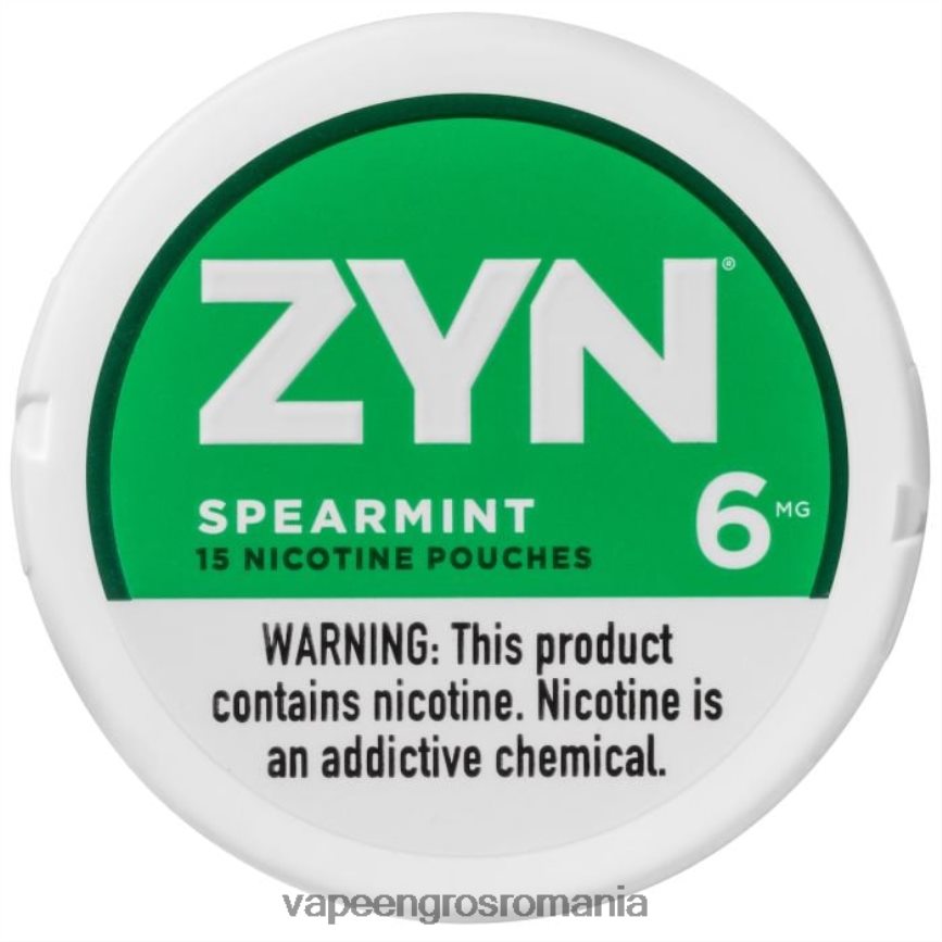 Țigară Electronică Vaporesso mentă N48BL15 ZYN pungă cu nicotină 6 mg