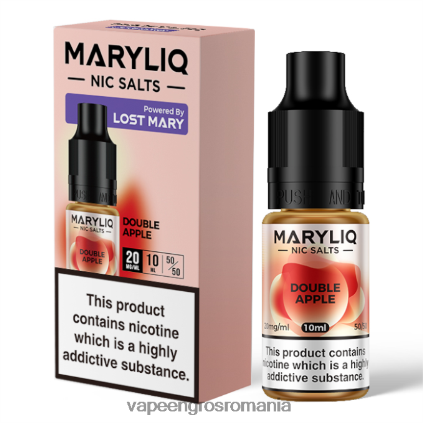 Țigară Electronică Cu Lichid măr dublu N48BL446 LOST MARY MARYLIQ săruri nic - 10ml - 20mg