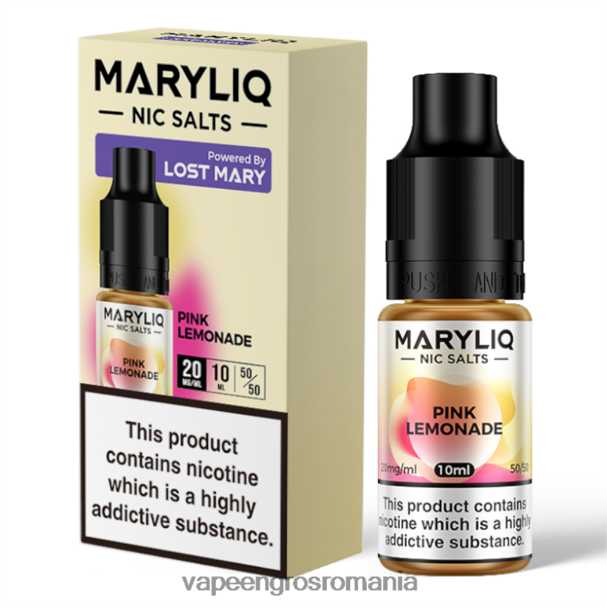 Țigară Electronică Preț limonadă roz N48BL454 LOST MARY MARYLIQ săruri nic - 10ml - 20mg