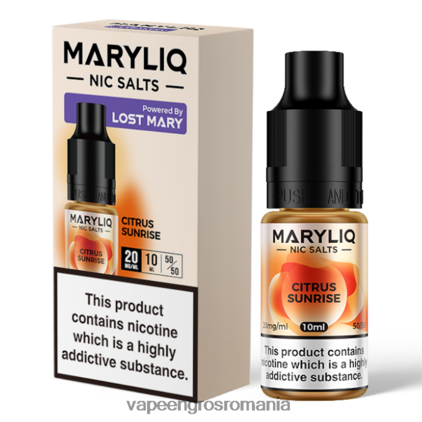 Țigară Electronică Vaporesso răsărit de citrice N48BL445 LOST MARY MARYLIQ săruri nic - 10ml - 20mg