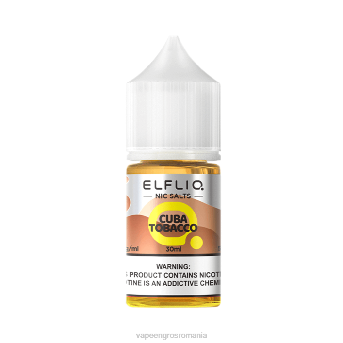 T02Z16 Cuba tutun ELFBAR ELFLIQ nic sare 30 ml