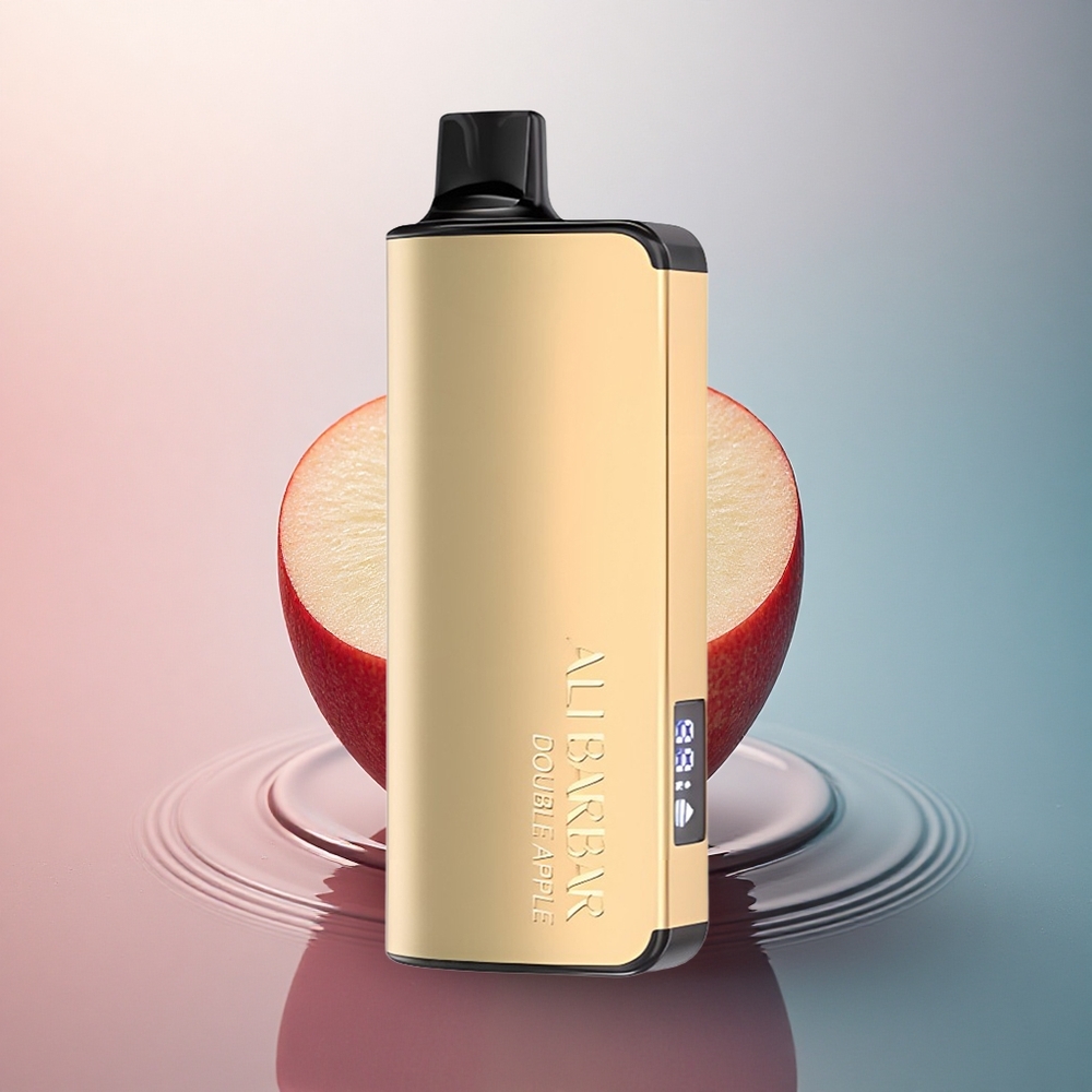 Alibarbar Ingot 9000 Puffs Măr Dublu cu 2350mAh și 22ml