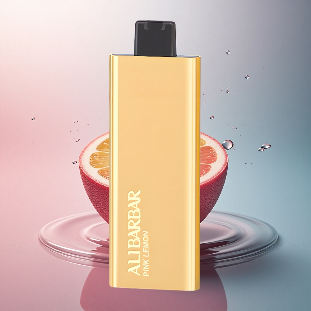 Alibarbar Pandora 7000 Puffs Lămâia Roz cu 17 ml lichid și 70 g greutate