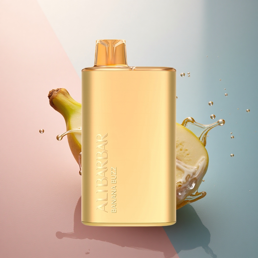 Alibarbar Rich 8000 Puffs Banana Buzz 2000 mAh 20ml