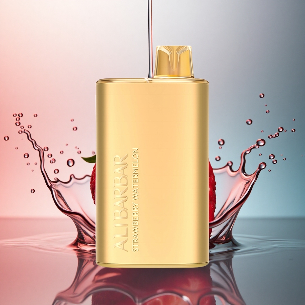 Alibarbar Rich 8000 Puffs Căpșună Pepene 2000 mAh