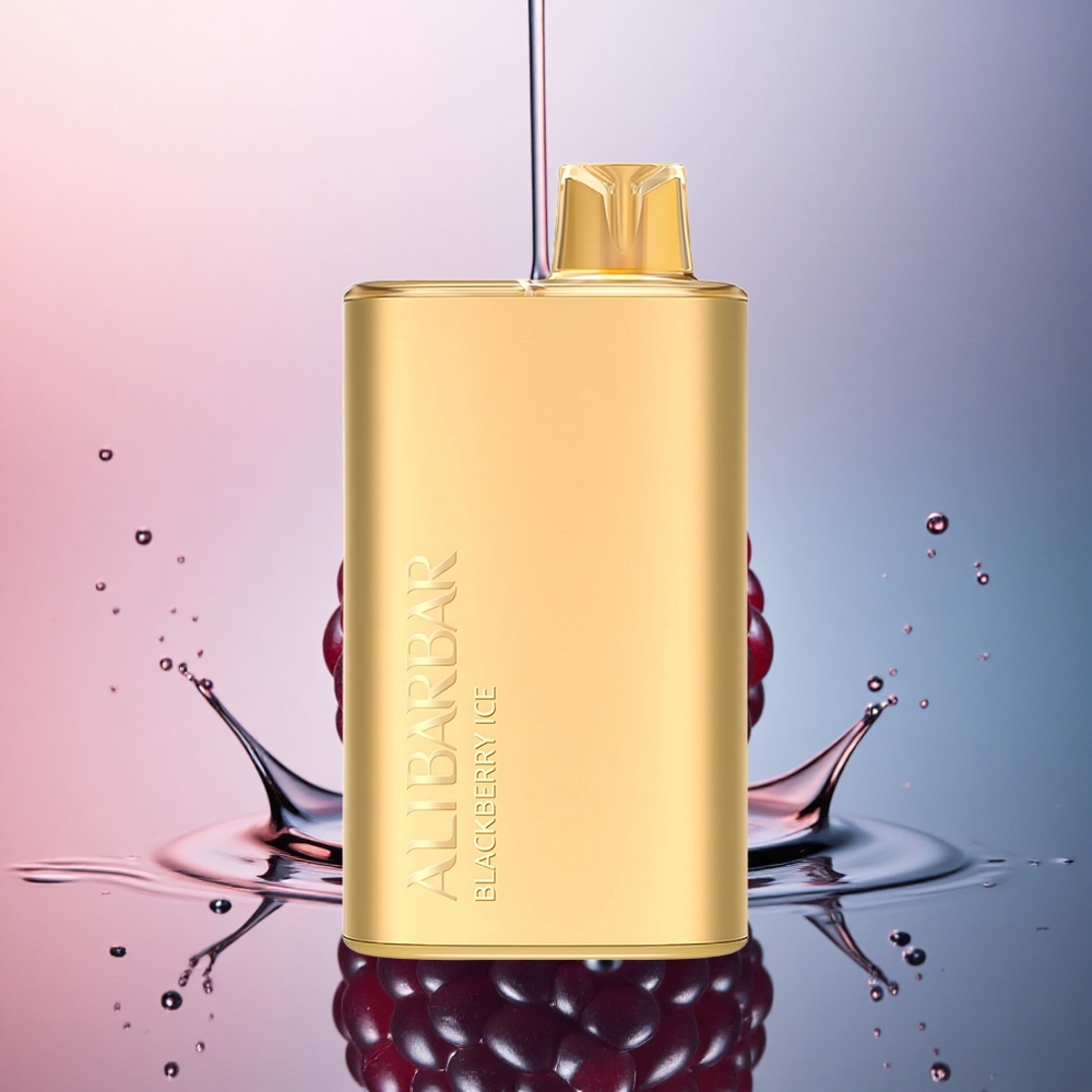 Alibarbar Rich 8000 Puffs Zmeură Neagră Gheață 2000mAh 20ml