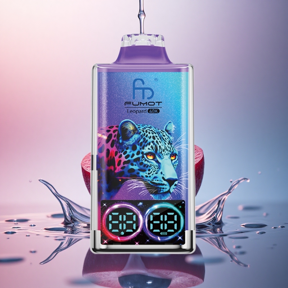 Fumot Leopard 40K Puffs Afine Înghețate cu 5% Nicotină și 700mAh