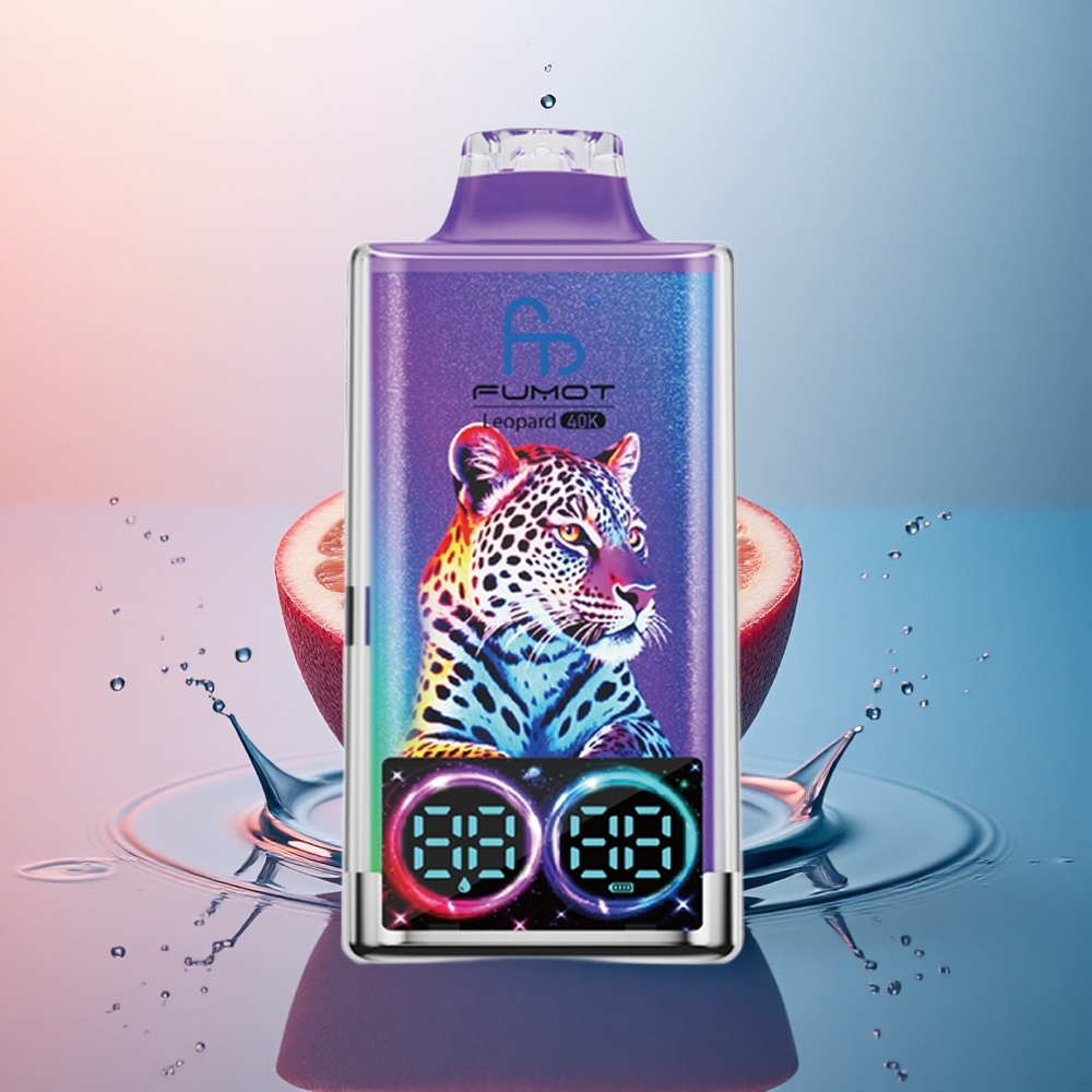 Fumot Leopard 40K Puffs Domnul Albastru 5% Nicotină 700mAh Dual Mesh