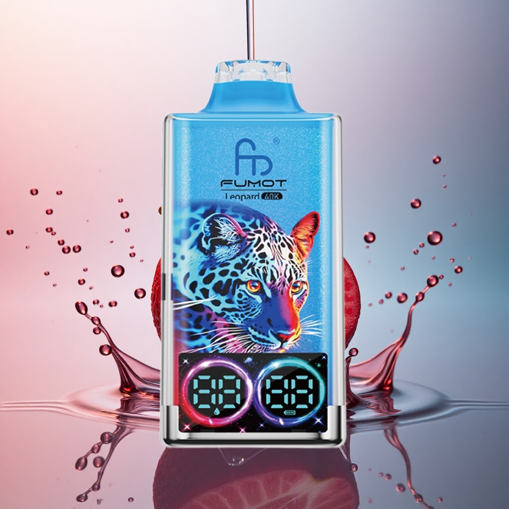 Fumot Leopard 40K Puffs Fructe de Pădure Mixte cu Nicotină 5% și Baterie 700mAh