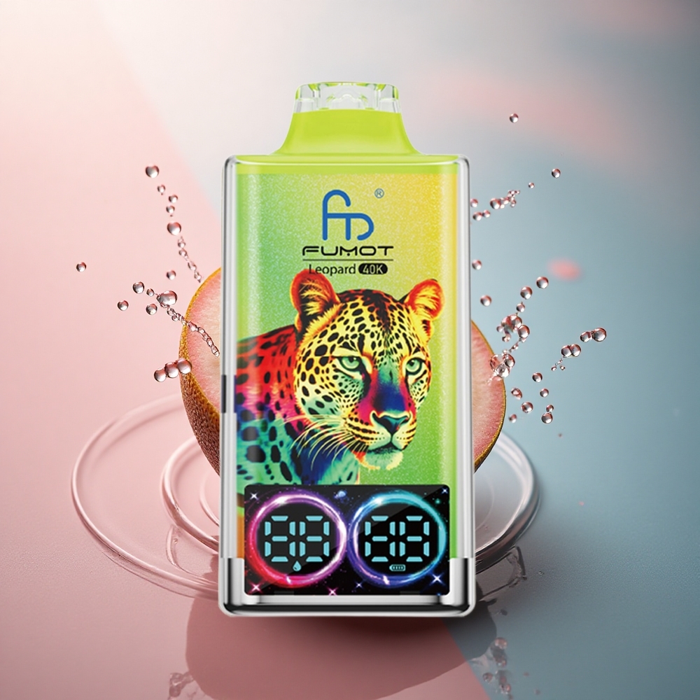 Fumot Leopard 40K Puffs Kiwi Maracuja Goyaba 5% Nicotin Dual Mesh 700mAh