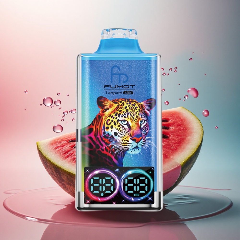 Fumot Leopard 40K Puffs Pepene Bomboană Dual Mesh 5% Nicotină 700mAh