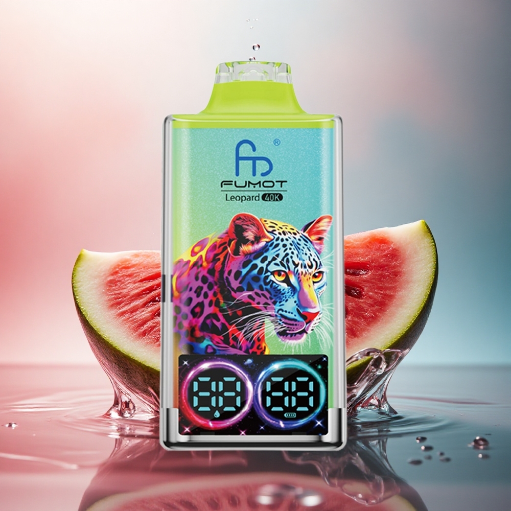 Fumot Leopard 40K Puffs Pepene Gheață 5% Nicotină 700mAh Dual Mesh