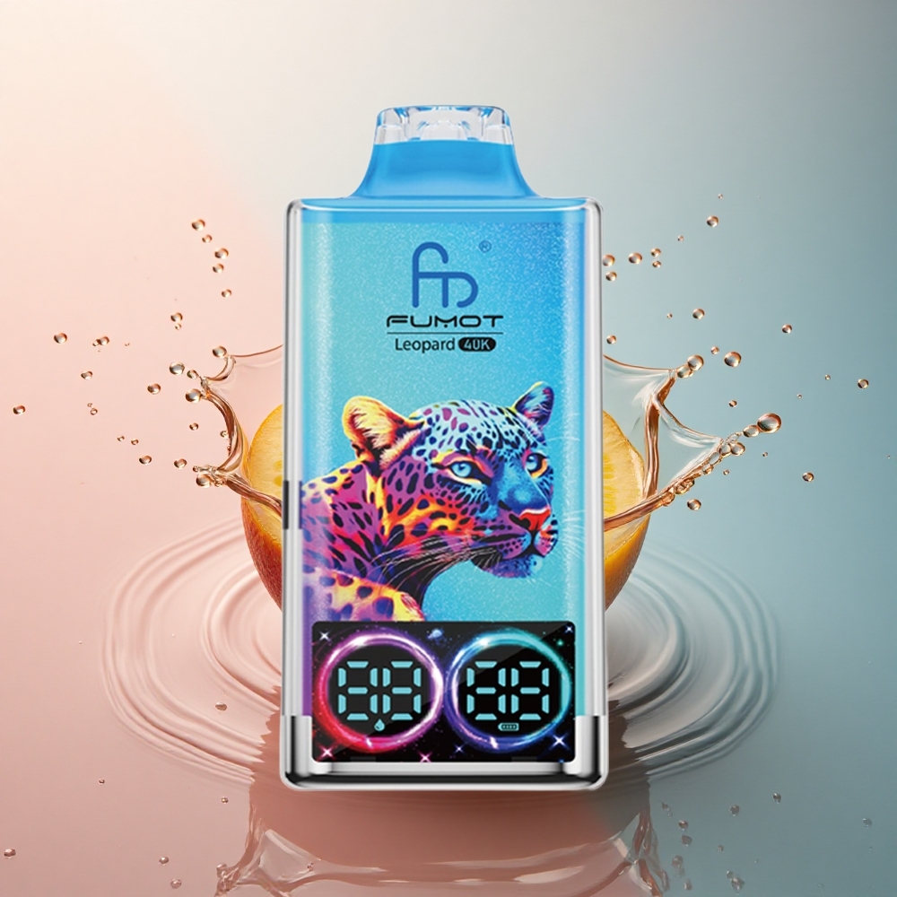 Fumot Leopard 40K Puffs Piersic Mango Ananas 5% Nicotin 700mAh Dual Mesh