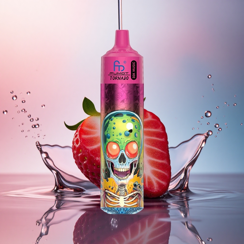 Fumot Randm Tornado 30000 Puffs Afine Coacăze Zmeură Înghețată cu 30mL și 5% Nicotină