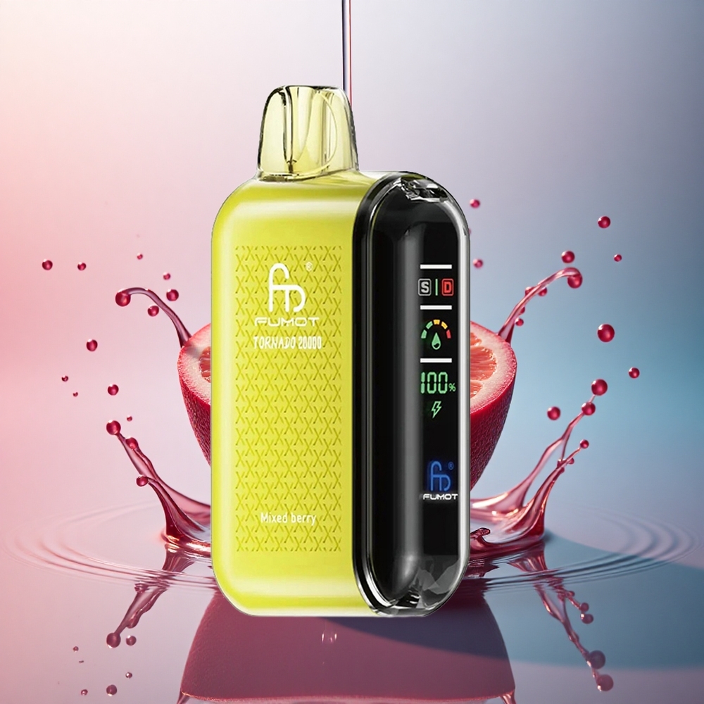 Fumot Tornado 20000 Puffs Afine Mixte cu Coil Dual Mesh și 850mAh