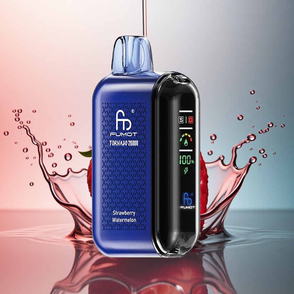 Fumot Tornado 20000 Puffs Păpădie Pepene Dulce cu 2% Nicotină și Baterie 850mAh