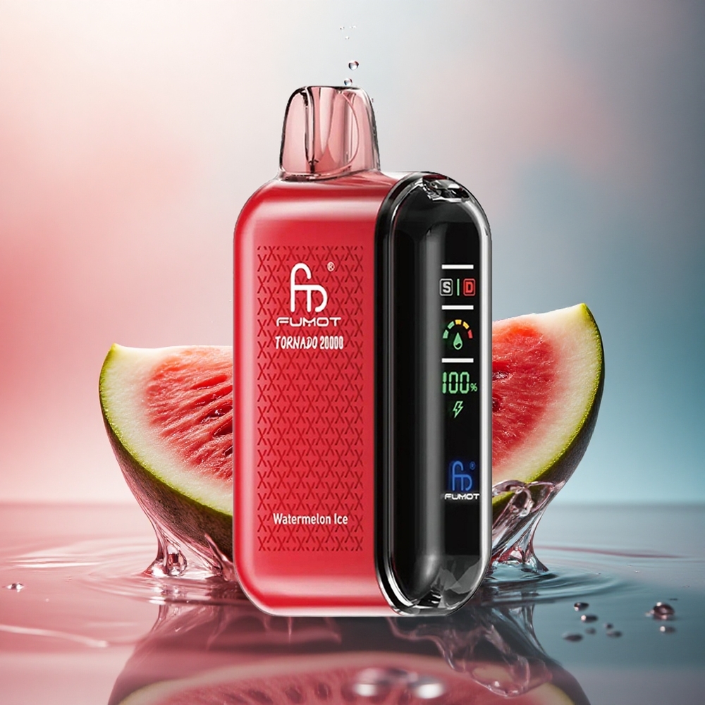 Fumot Tornado 20000 Puffs Pepene Gheata Dual Mesh Coil 850mAh