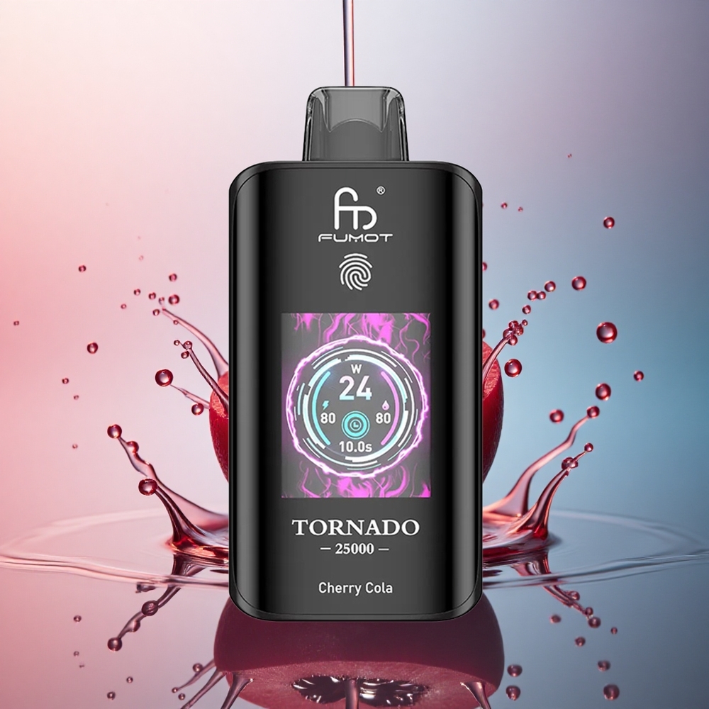 Fumot Tornado 25000 Puffs Colă Cireașă Tip-C 700mAh 20ml