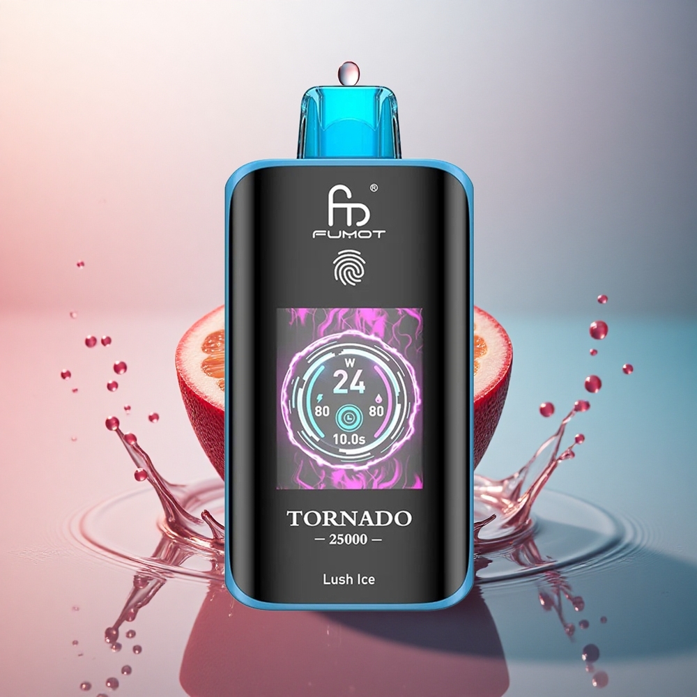 Fumot Tornado 25000 Puffs Gheață Lushos cu 20ml și 700mAh