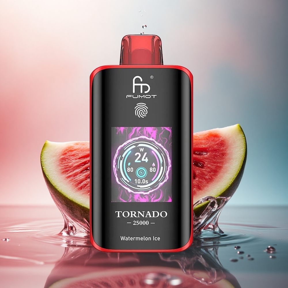 Fumot Tornado 25000 Puffs Pepene Gheață cu 700mAh și 20ml