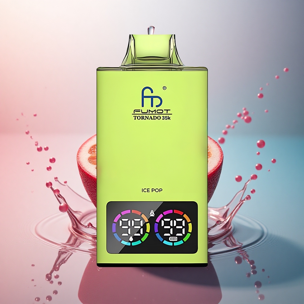 Fumot Tornado 35000 Puffs Țurțurel Dual Mesh cu USB-C și 700mAh