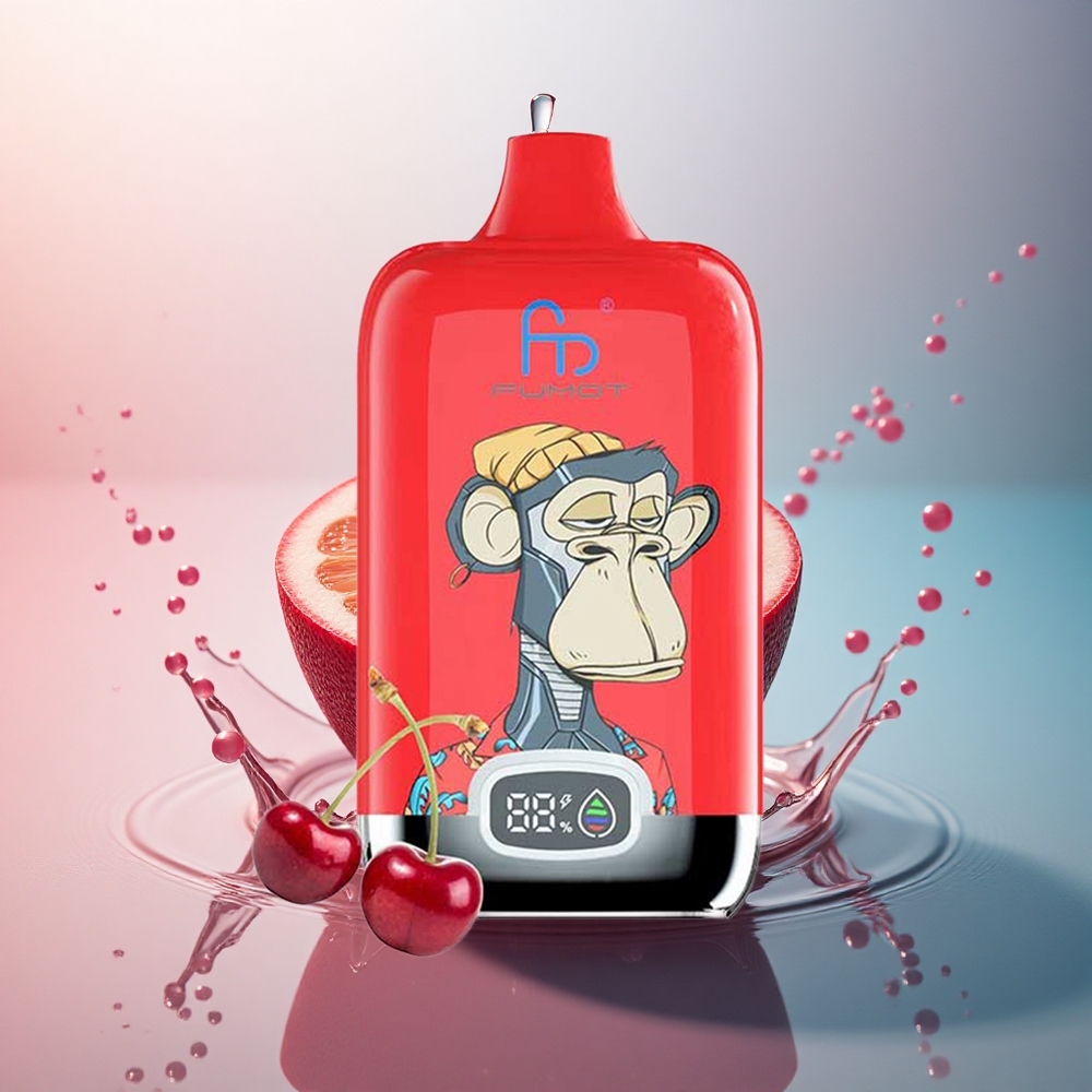 Fumot Tornado Digital Box 12000 Puffs Gheață Pop 20ml Nicotină 550mAh