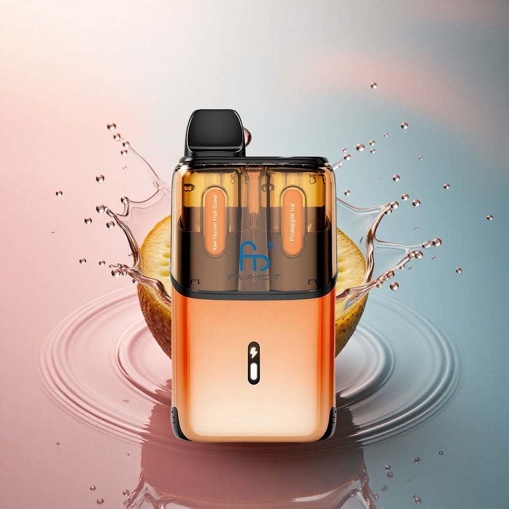 Fumot Ultra T32000 Puffs Kiwi Maracuja Guava - Ananas Gheață cu Nicotină 20mg și Baterie 800mAh