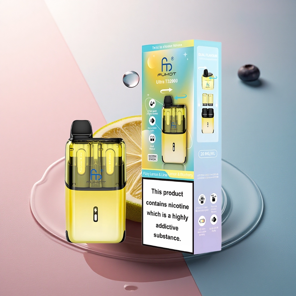 Fumot Ultra T32000 Puffs Lămâie & Afine cu Nicotină 20mg și Baterie 800mAh