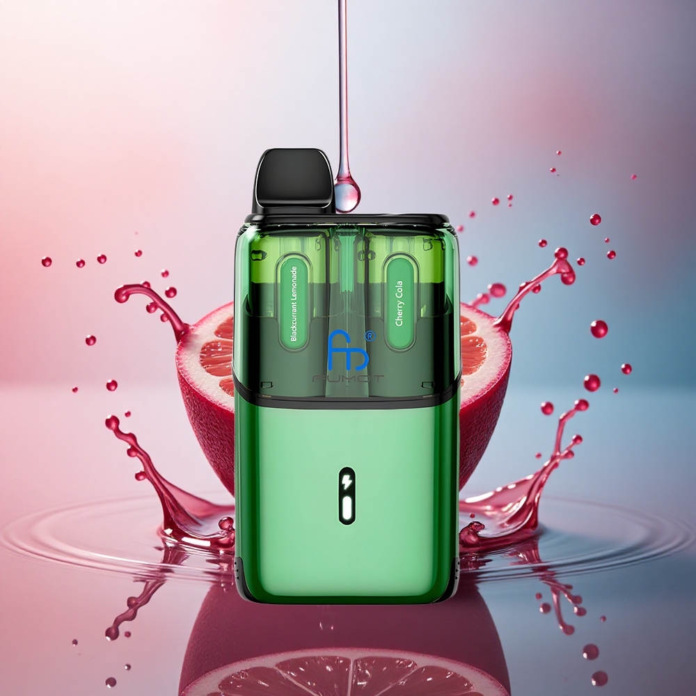 Fumot Ultra T32000 Puffs Limonadă de Coacăză Negru - Coca Cherry cu 20mg Nicotină și Baterie 800mAh