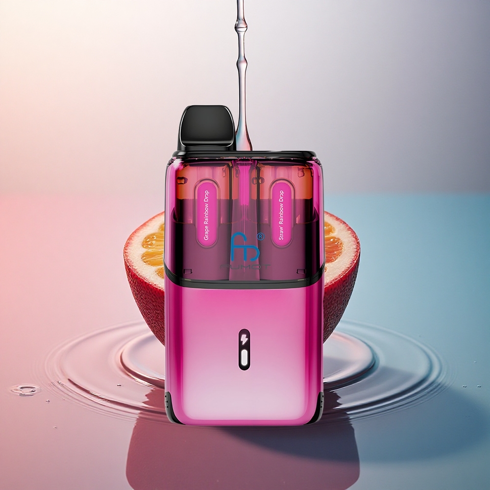 Fumot Ultra T32000 Puffs Picături Curcubeu de Căpșuni cu 20mg Nicotină și 800mAh