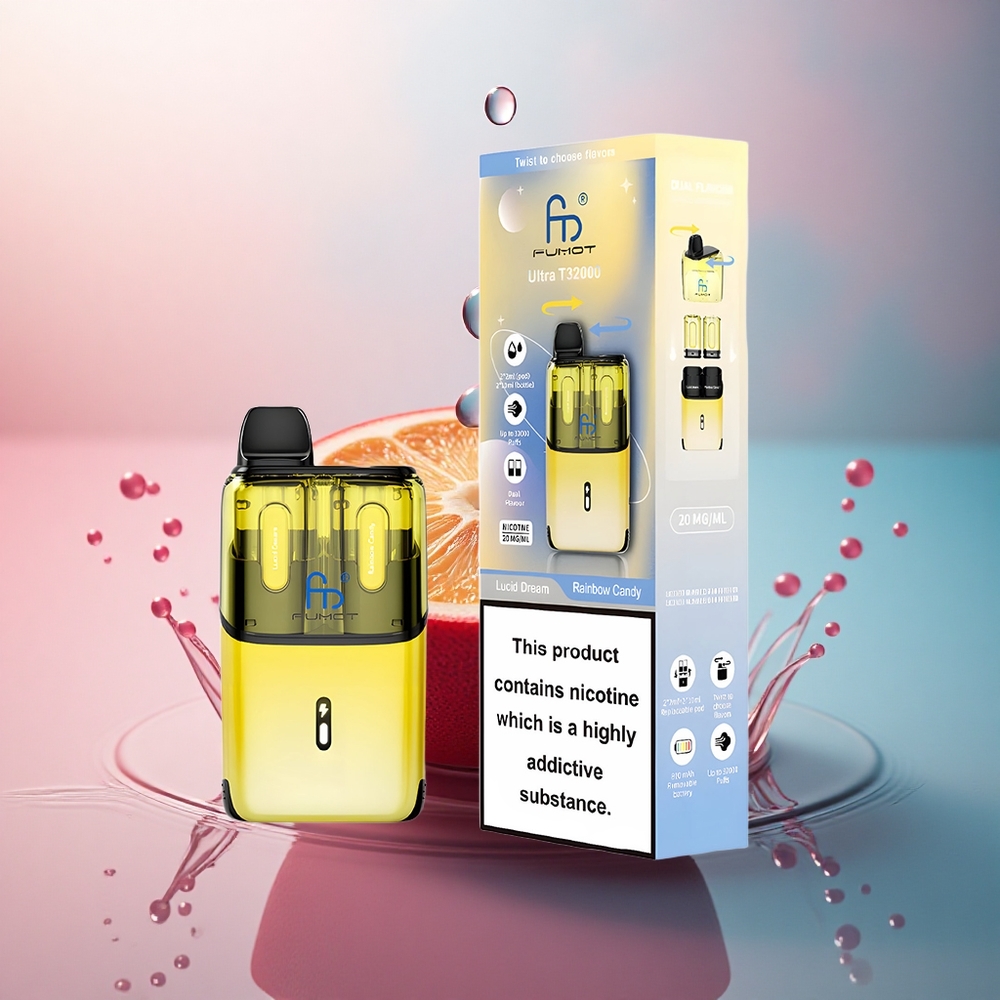 Fumot Ultra T32000 Puffs Vis Viu Colorat - Baterie 800mAh, Nicotină 20mg