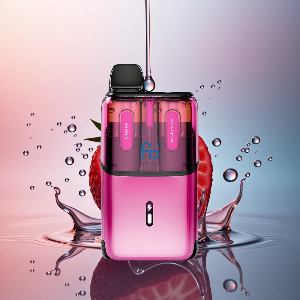 Fumot Ultra T32000 Puffs Înghețată de Struguri - Înghețată de Căpșuni cu 20mg Nicotină și 800mAh