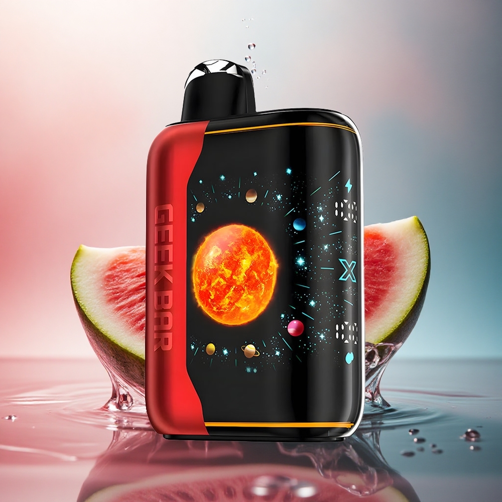 GEEK BAR Platinum Edition 25000 Puffs Pepene Gheață cu Nicotină 2% și Încărcare Rapidă