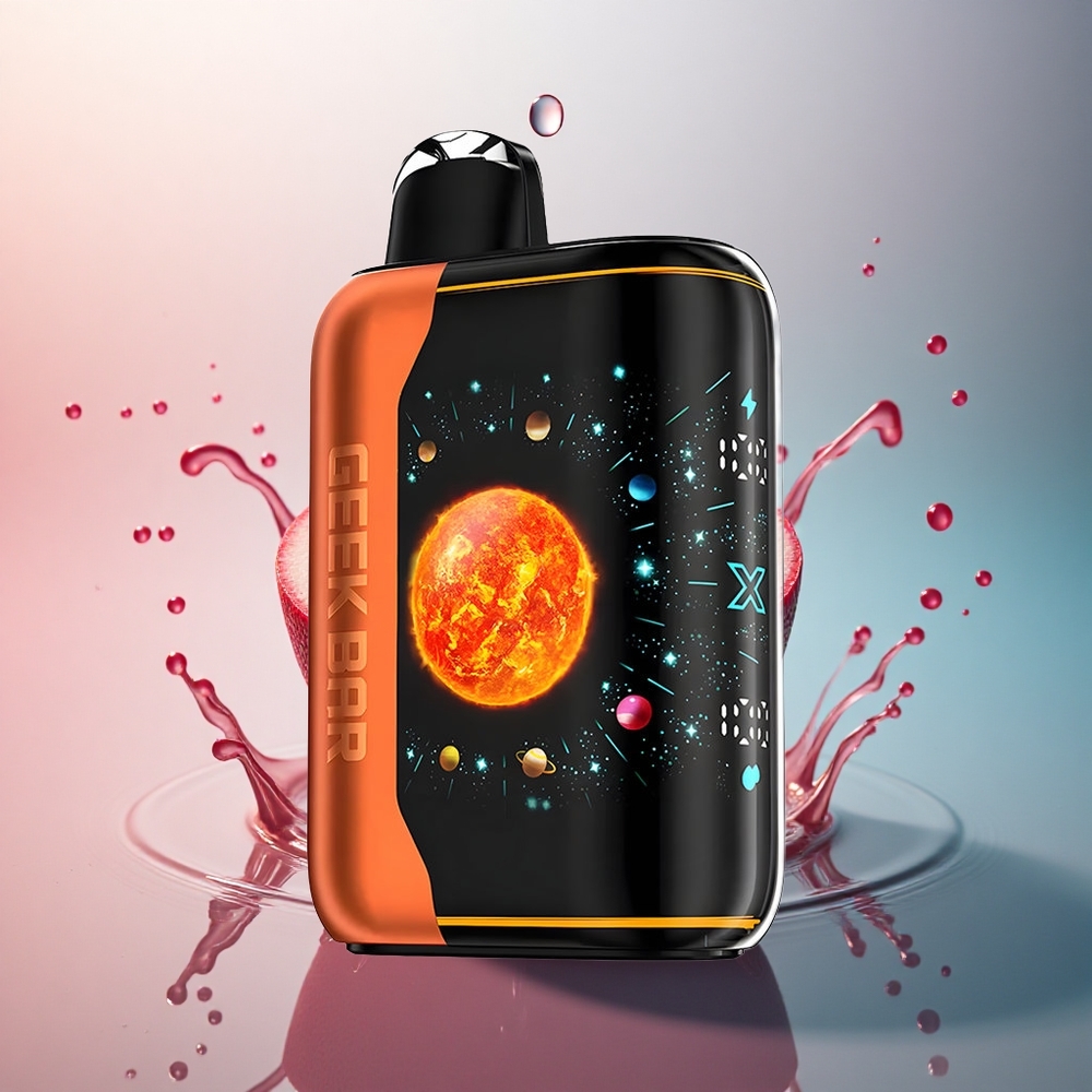 GEEK BAR Platinum Edition 25000 Puffs Punch Platina cu 20mL lichid și 2% nicotină