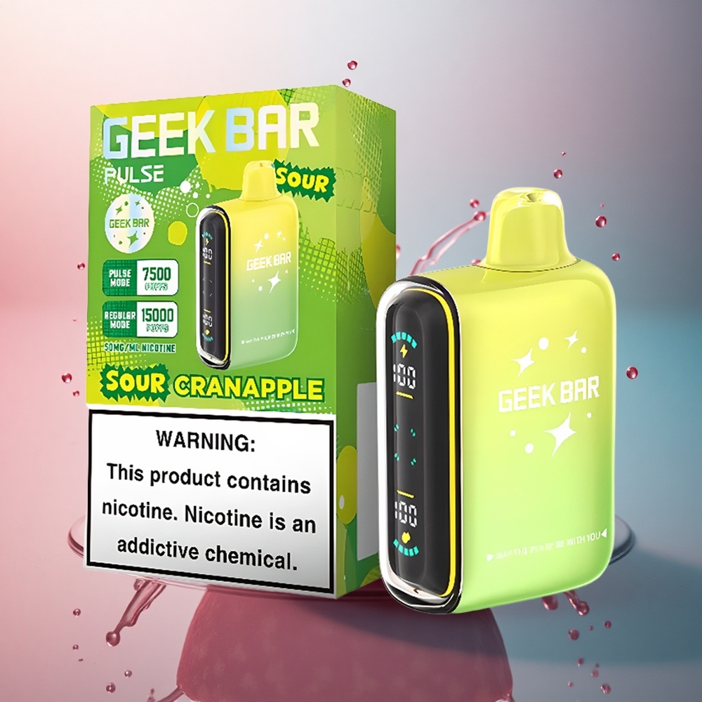 GEEK BAR Pulse 15000 Puffs Ediția Acră cu 16ML și 650 mAh