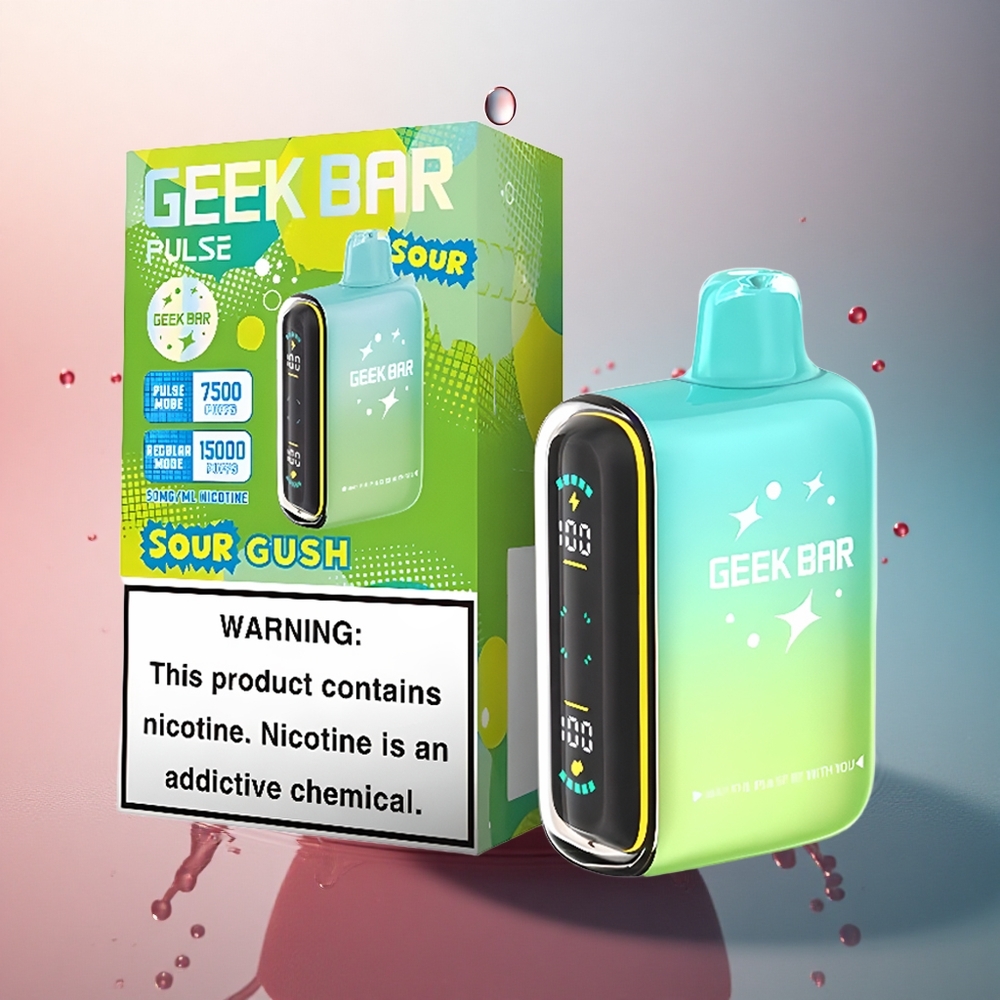 GEEK BAR Pulse 15000 Puffs Ediția Acră cu 16ML și 650 mAh