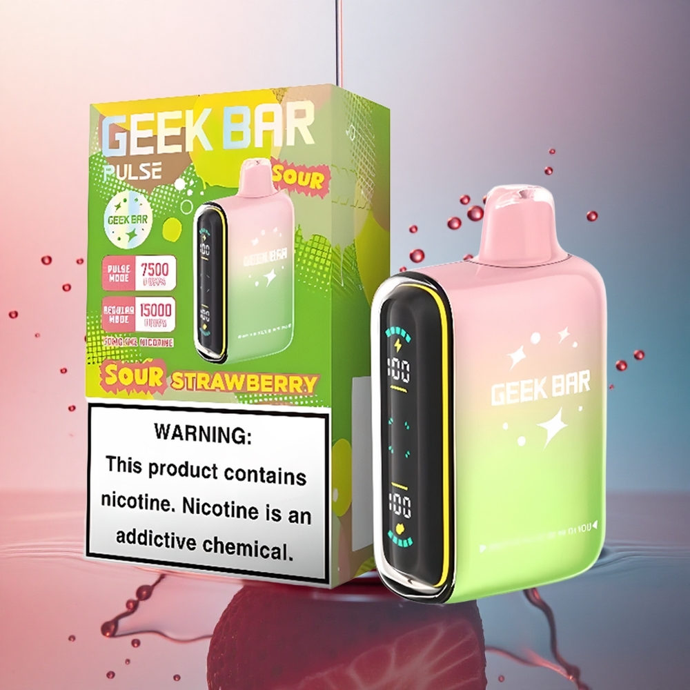 GEEK BAR Pulse 15000 Puffs Ediția Acră cu 16ML și 650 mAh